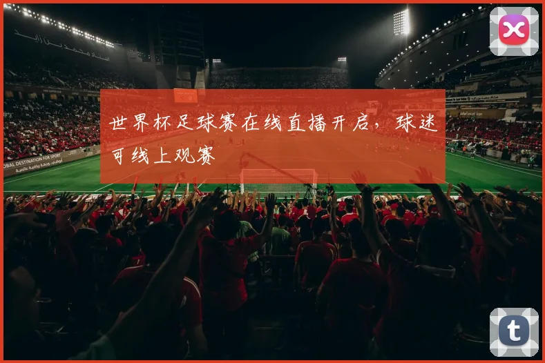 世界杯足球赛在线直播开启,球迷可线上观赛